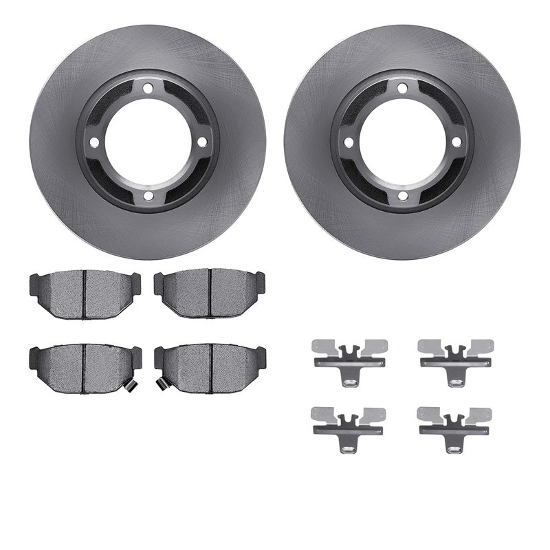 Dynamite Friction 6512-13045 Disc Brake Kit - Rear