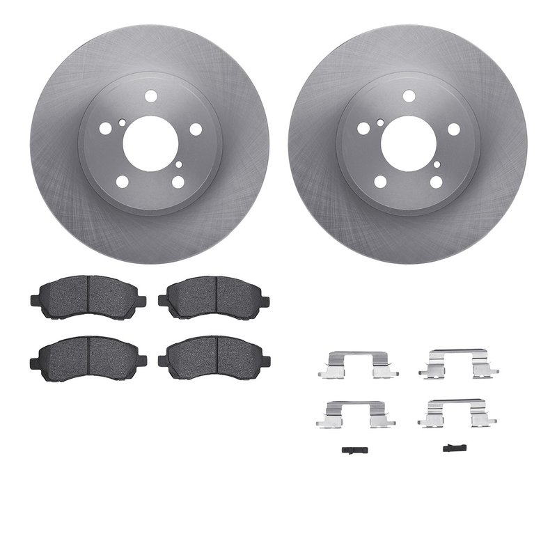 Dynamite Friction 6512-13070 Disc Brake Kit - Front