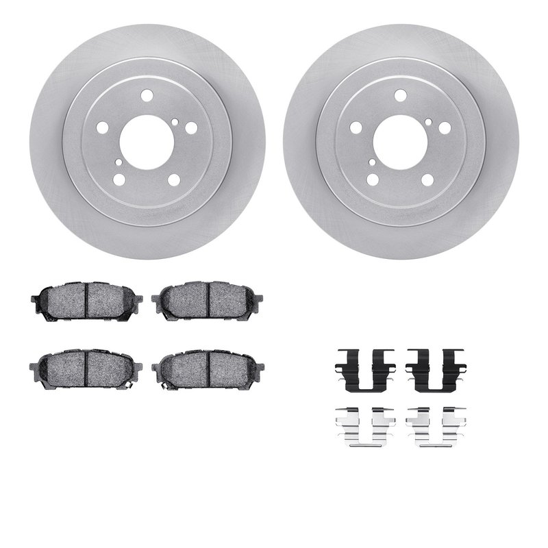 Dynamite Friction 6512-13077 Disc Brake Kit - Rear