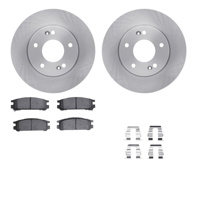 Dynamite Friction 6512-13099 Disc Brake Kit - Rear