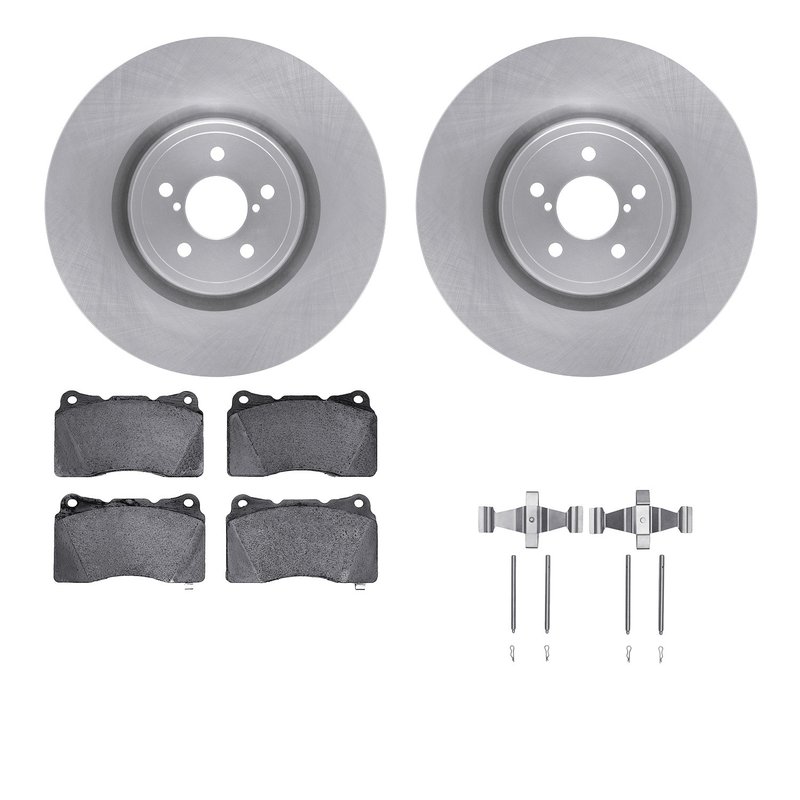 Dynamite Friction 6512-13105 Disc Brake Kit - Front