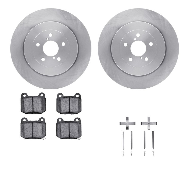 Dynamite Friction 6512-13123 Disc Brake Kit - Rear