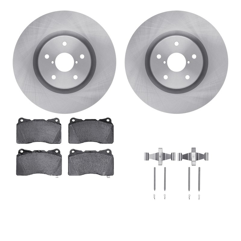Dynamite Friction 6512-13126 Disc Brake Kit - Front