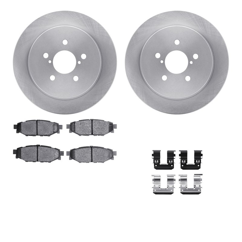 Dynamite Friction 6512-13150 Disc Brake Kit - Rear
