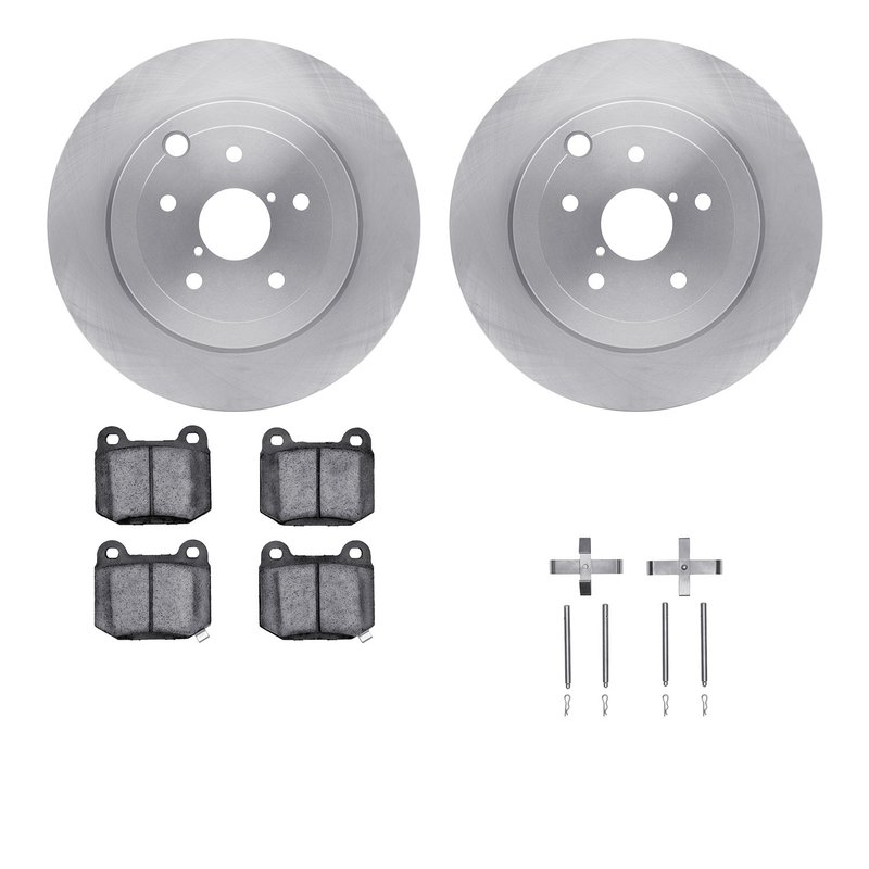 Dynamite Friction 6512-13156 Disc Brake Kit - Rear