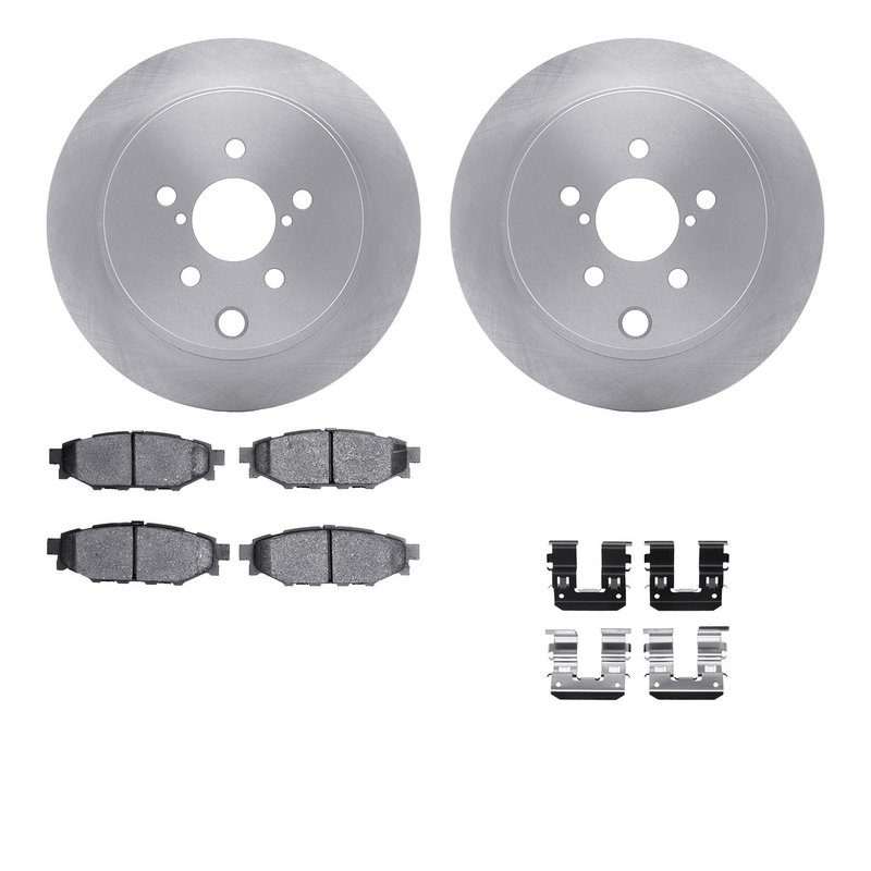 Dynamite Friction 6512-13165 Disc Brake Kit - Rear