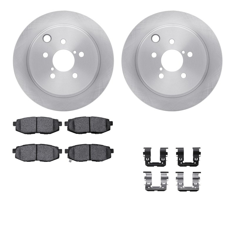 Dynamite Friction 6512-13177 Disc Brake Kit - Rear