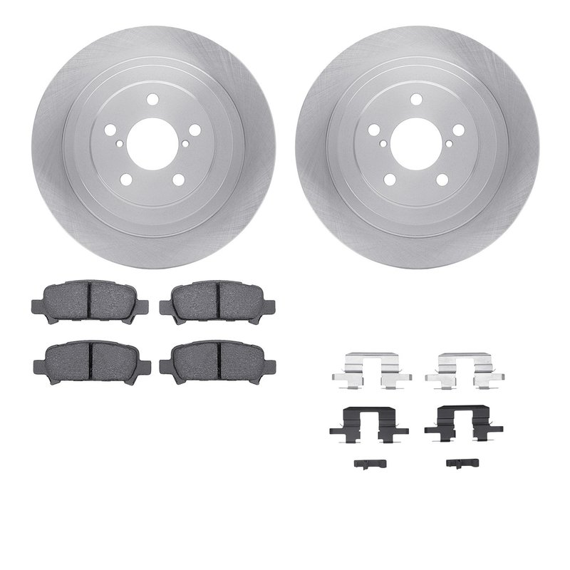 Dynamite Friction 6512-13183 Disc Brake Kit - Rear
