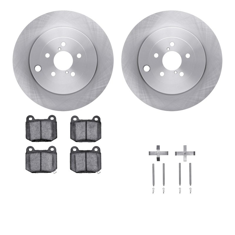 Dynamite Friction 6512-13216 Disc Brake Kit - Rear