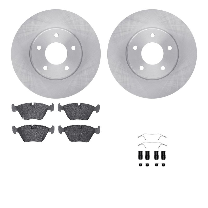 Dynamite Friction 6512-20062 Disc Brake Kit - Front