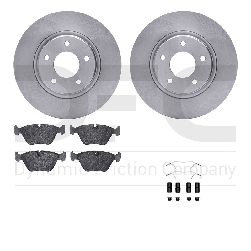 Dynamite Friction 6512-20068 Disc Brake Kit - Front