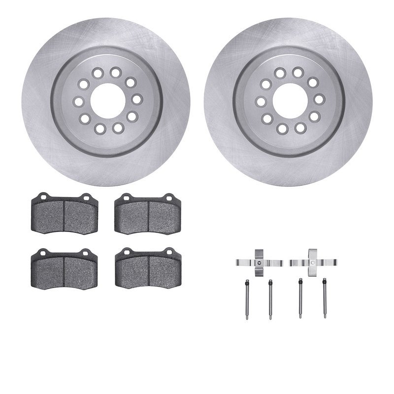 Dynamite Friction 6512-20079 Disc Brake Kit - Rear