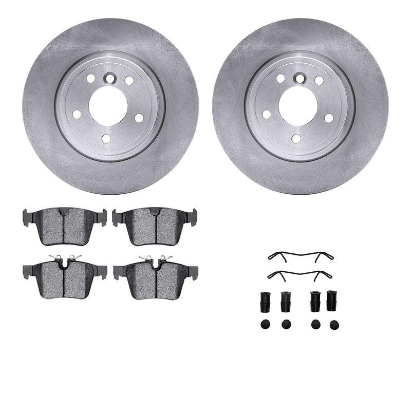 Dynamite Friction 6512-20167 Disc Brake Kit - Rear