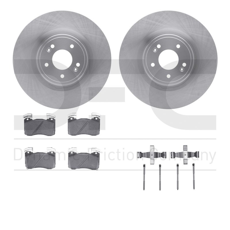 Dynamite Friction 6512-21000 Disc Brake Kit - Front
