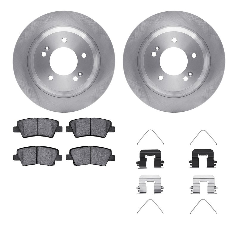 Dynamite Friction 6512-21099 Disc Brake Kit - Rear