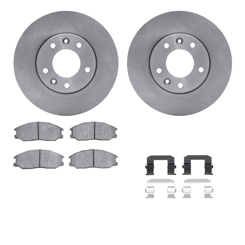 Dynamite Friction 6512-21135 Disc Brake Kit - Front