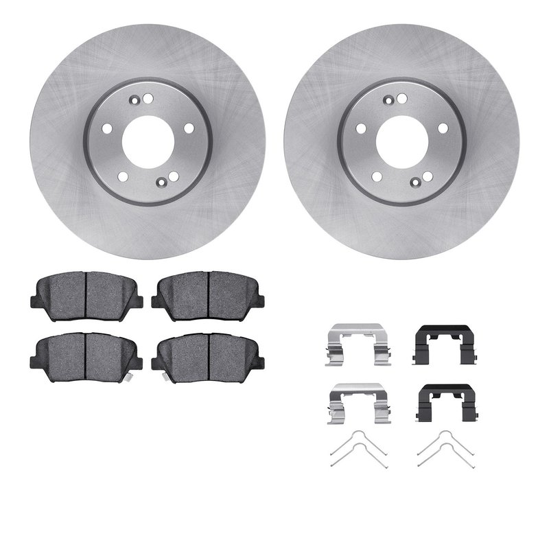 Dynamite Friction 6512-21161 Disc Brake Kit - Front