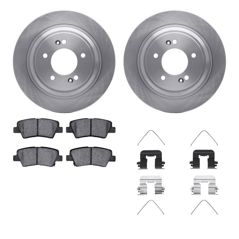 Dynamite Friction 6512-21179 Disc Brake Kit - Rear