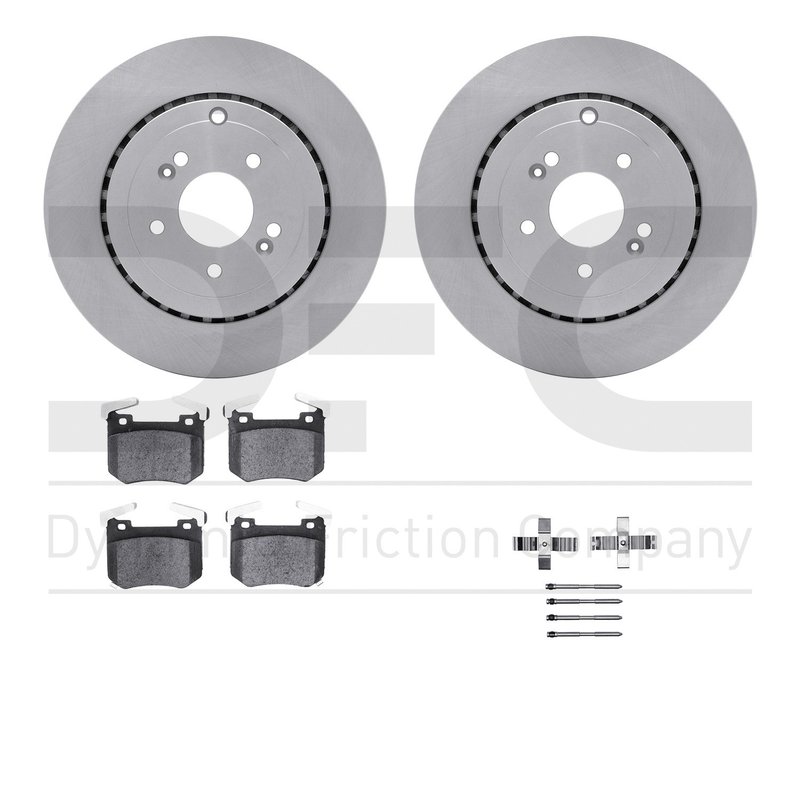 Dynamite Friction 6512-21193 Disc Brake Kit - Rear
