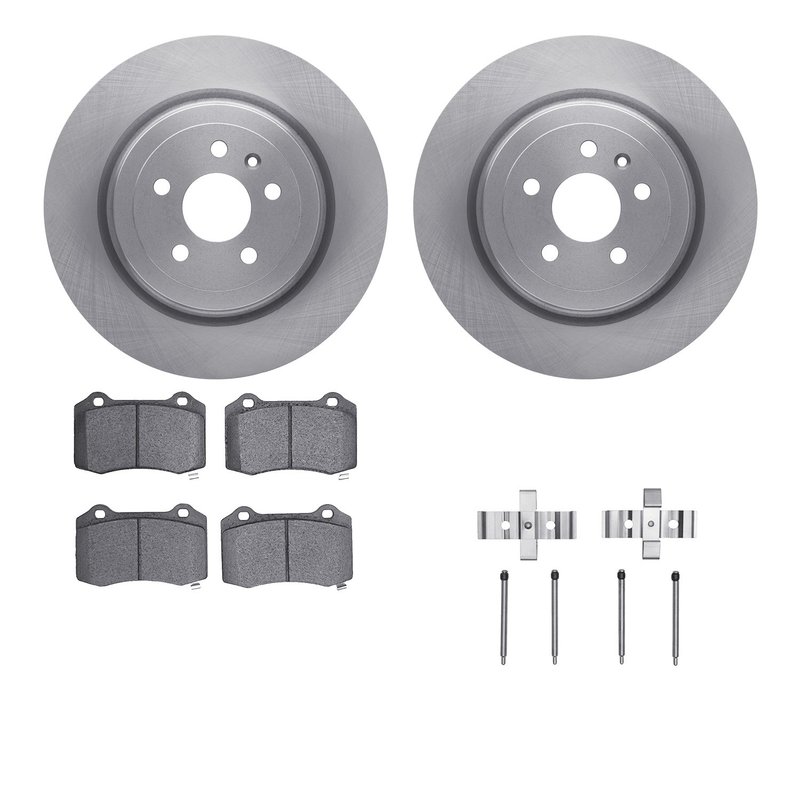 Dynamic Friction 6512-26005 Disc Brake Kit - Rear