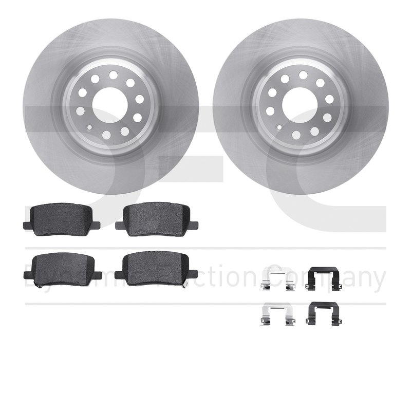 Dynamite Friction 6512-26022 Disc Brake Kit - Rear