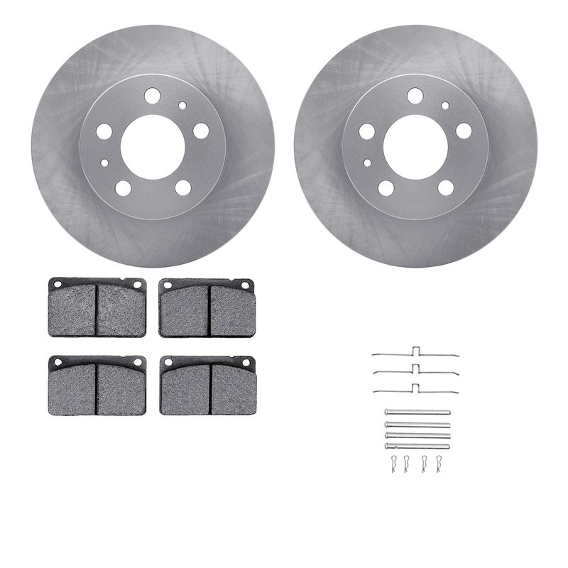 Dynamite Friction 6512-27060 Disc Brake Kit - Front