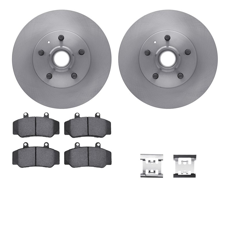 Dynamite Friction 6512-27071 Disc Brake Kit - Front