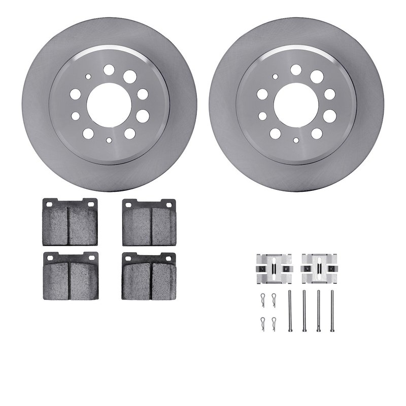 Dynamite Friction 6512-27077 Disc Brake Kit - Rear