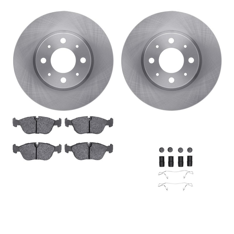 Dynamite Friction 6512-27160 Disc Brake Kit - Front