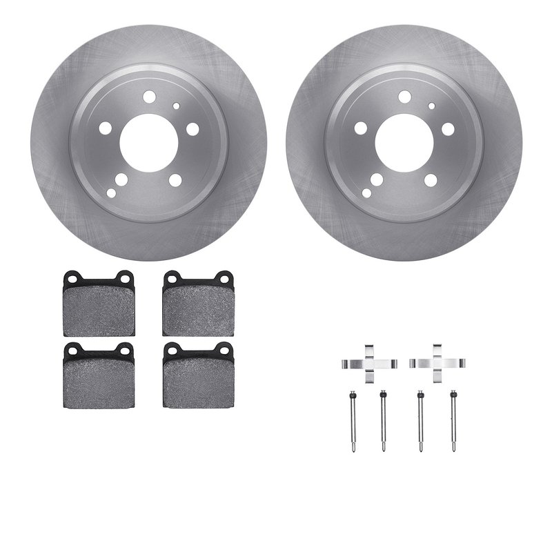 Dynamite Friction 6512-27178 Disc Brake Kit - Rear