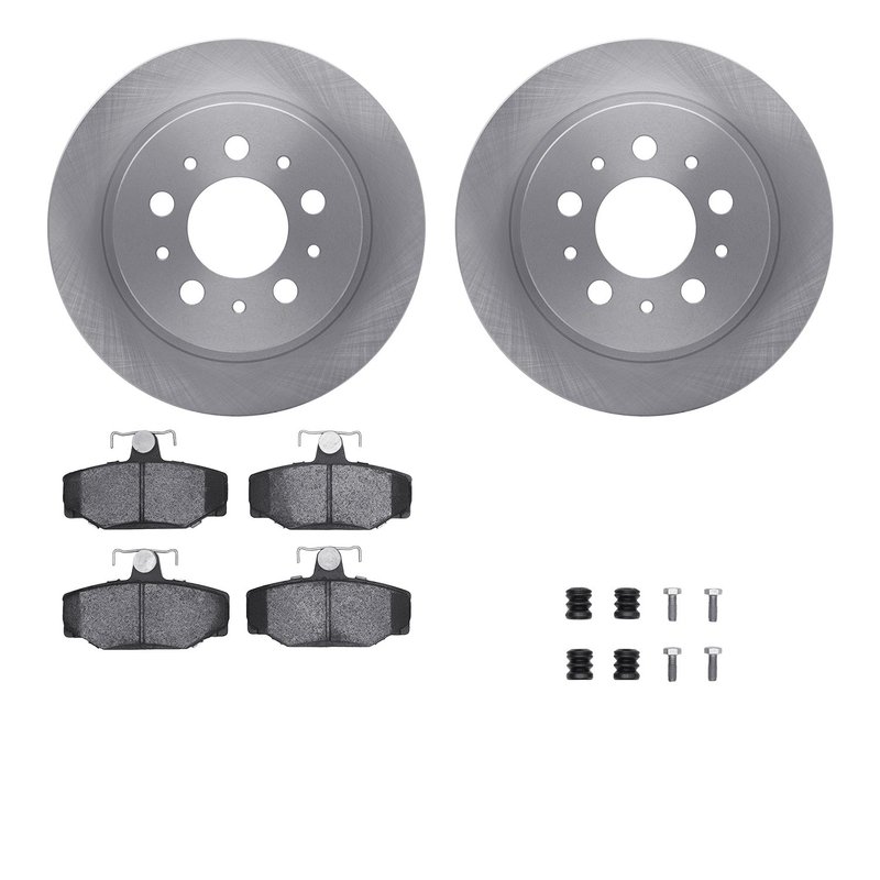 Dynamite Friction 6512-27184 Disc Brake Kit - Rear