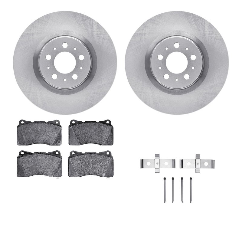 Dynamite Friction 6512-27216 Disc Brake Kit - Front