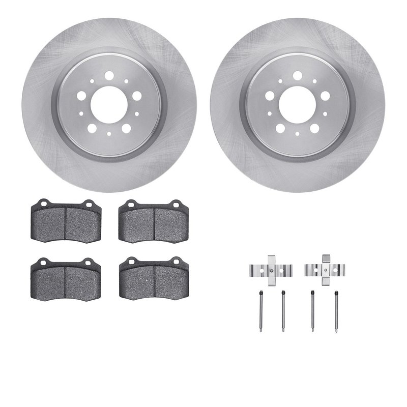 Dynamite Friction 6512-27223 Disc Brake Kit - Rear