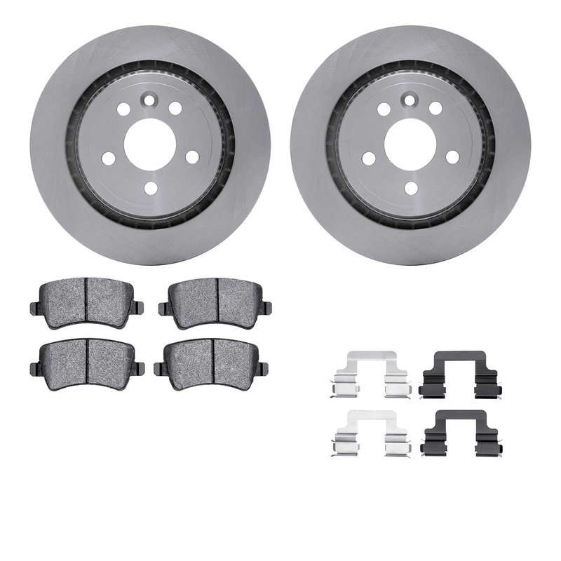 Dynamite Friction 6512-27260 Disc Brake Kit - Rear