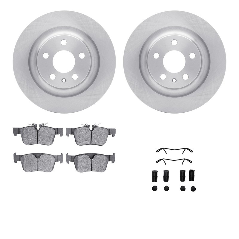 Dynamite Friction 6512-27342 Disc Brake Kit - Rear