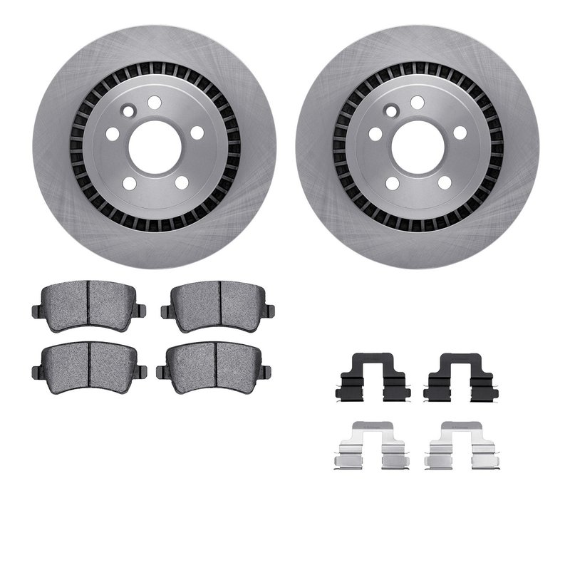Dynamite Friction 6512-27354 Disc Brake Kit - Rear