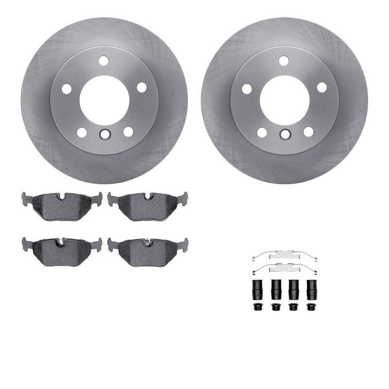 Dynamite Friction 6512-31303 Disc Brake Kit - Rear