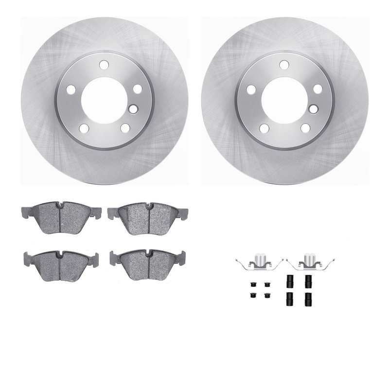 Dynamite Friction 6512-31404 Disc Brake Kit - Front