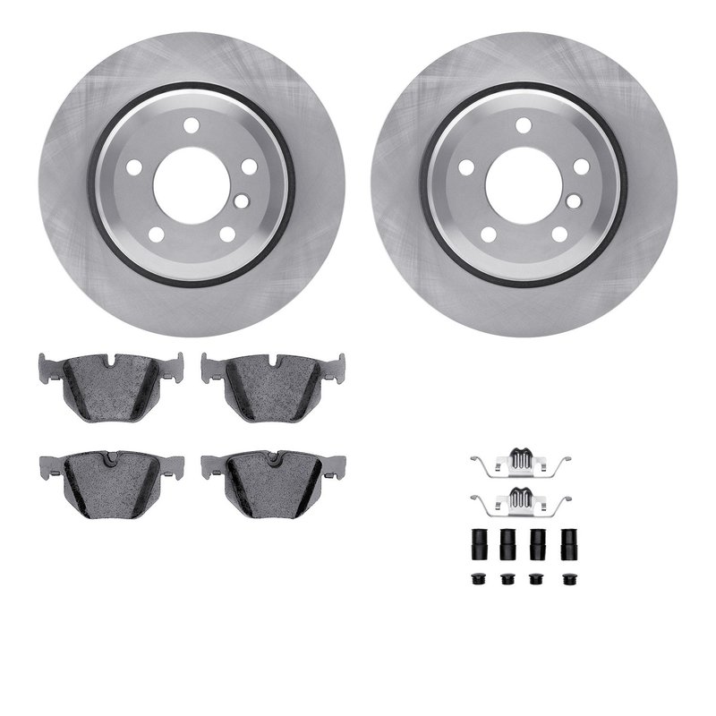 Dynamite Friction 6512-31428 Disc Brake Kit - Rear