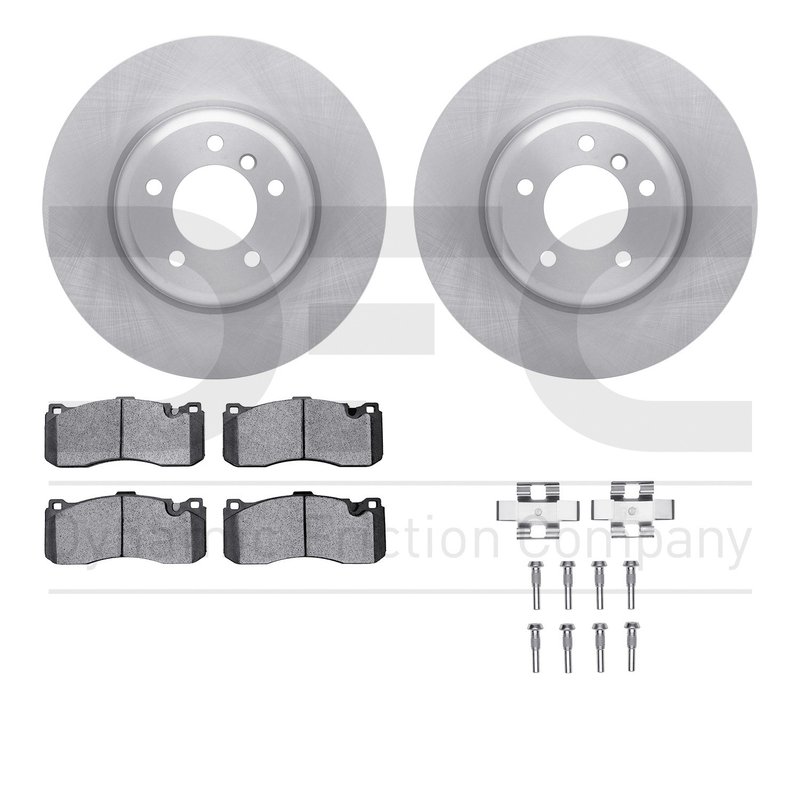 Dynamite Friction 6512-31456 Disc Brake Kit - Front
