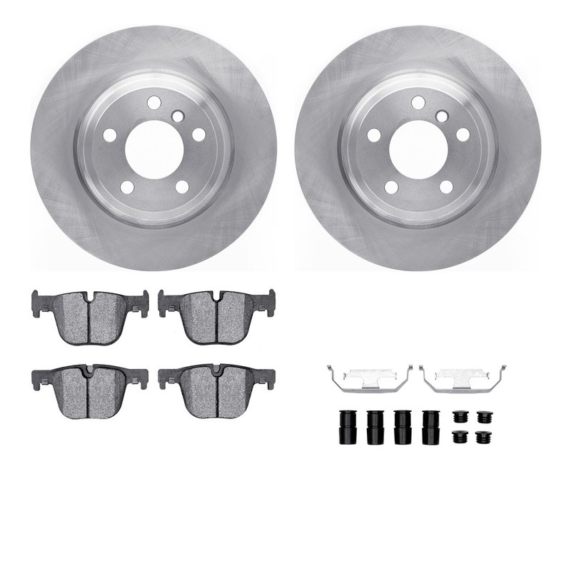 Dynamite Friction 6512-31563 Disc Brake Kit - Rear