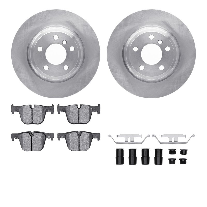 Dynamite Friction 6512-31565 Disc Brake Kit - Rear