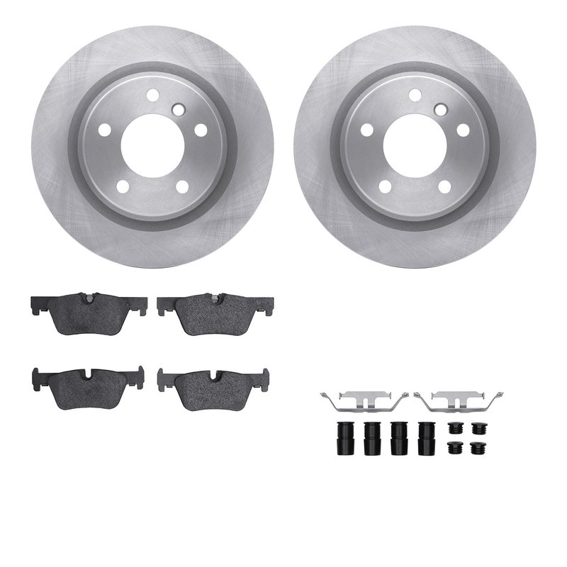 Dynamite Friction 6512-31576 Disc Brake Kit - Rear