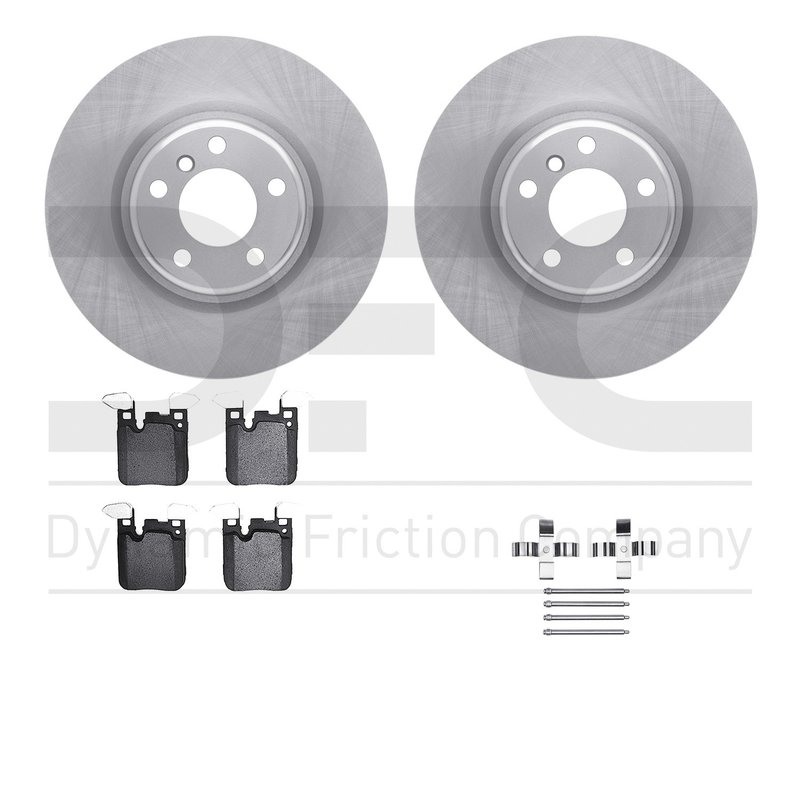 Dynamite Friction 6512-31590 Disc Brake Kit - Rear