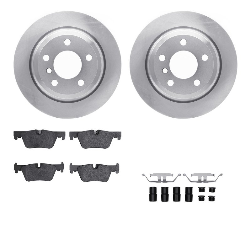 Dynamite Friction 6512-31598 Disc Brake Kit - Rear