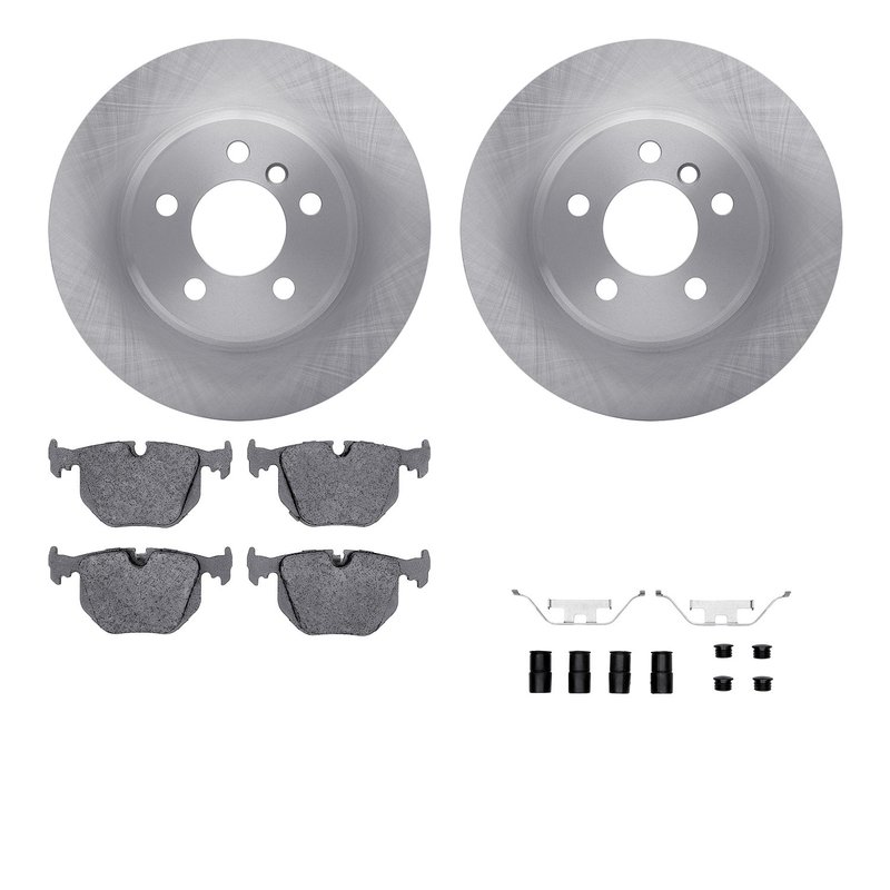 Dynamic Friction 6512-31642 Disc Brake Kit - Rear