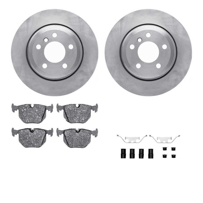 Dynamite Friction 6512-31664 Disc Brake Kit - Rear