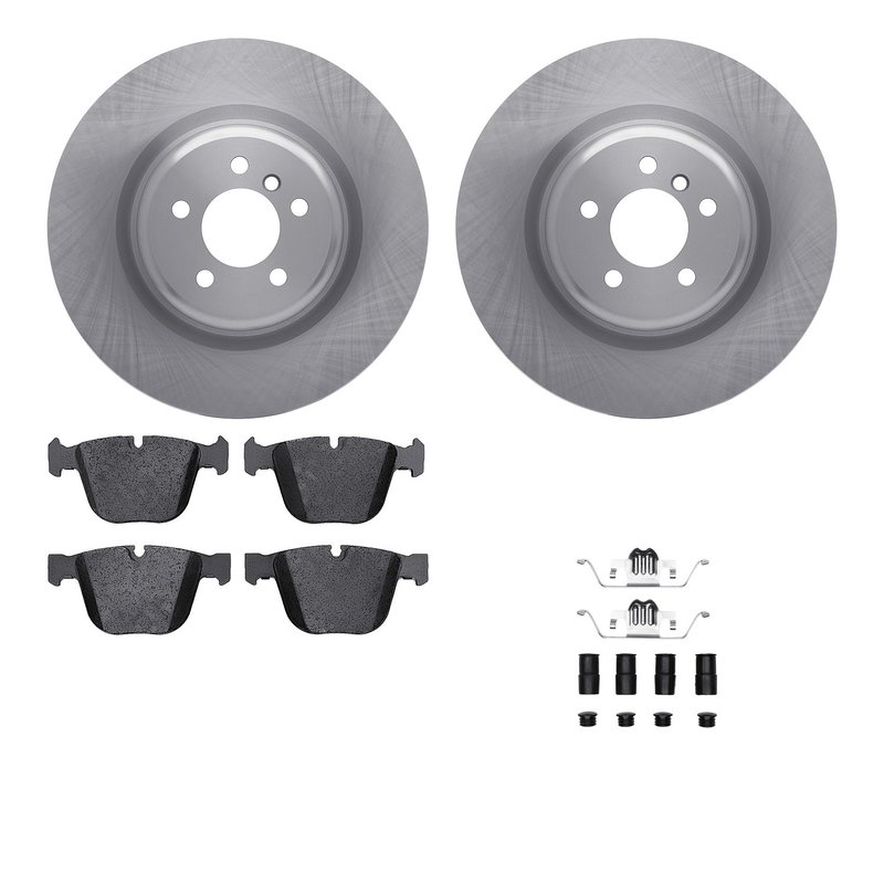 Dynamite Friction 6512-31698 Disc Brake Kit - Rear