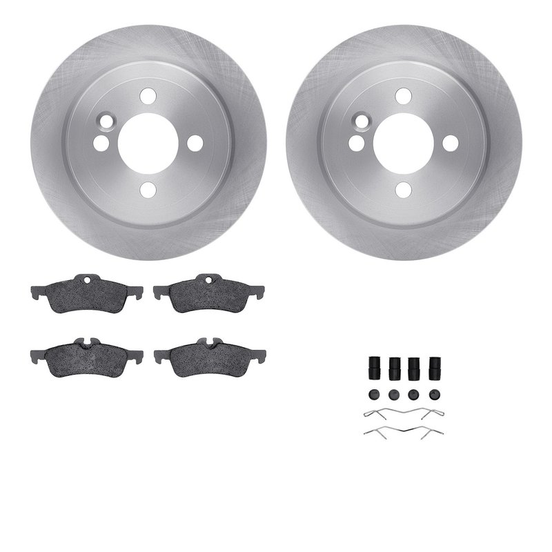 Dynamite Friction 6512-32025 Disc Brake Kit - Rear