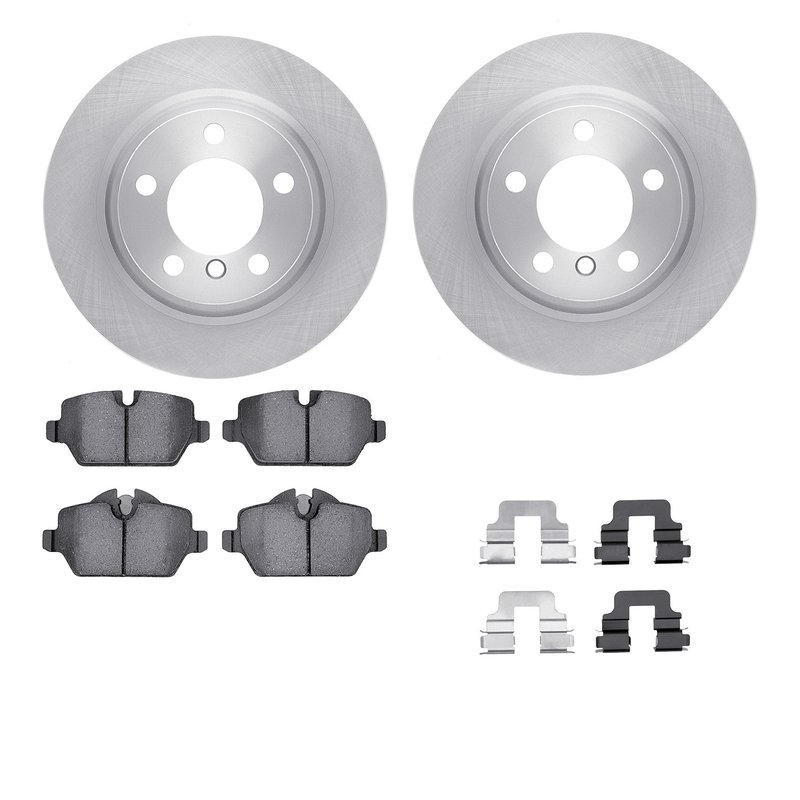 Dynamite Friction 6512-32079 Disc Brake Kit - Rear